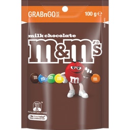 M&M'S Milk Chocolate GRABnGO 100g image