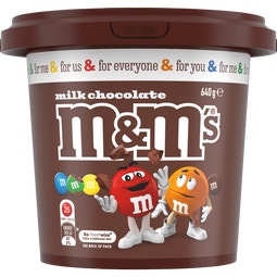 M&M'S Milk Chocolate Snack & Share Party Bucket 640g image
