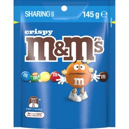M&M'S Crispy Chocolate Snack & Share Bag 145g image