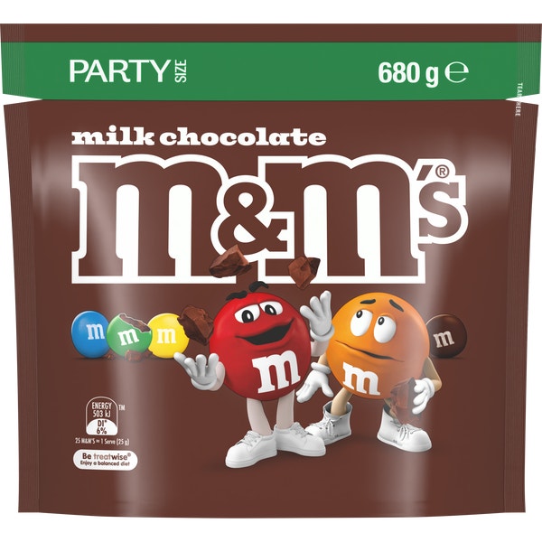 M&M'S Milk Chocolate Snack & Share Bag 680g