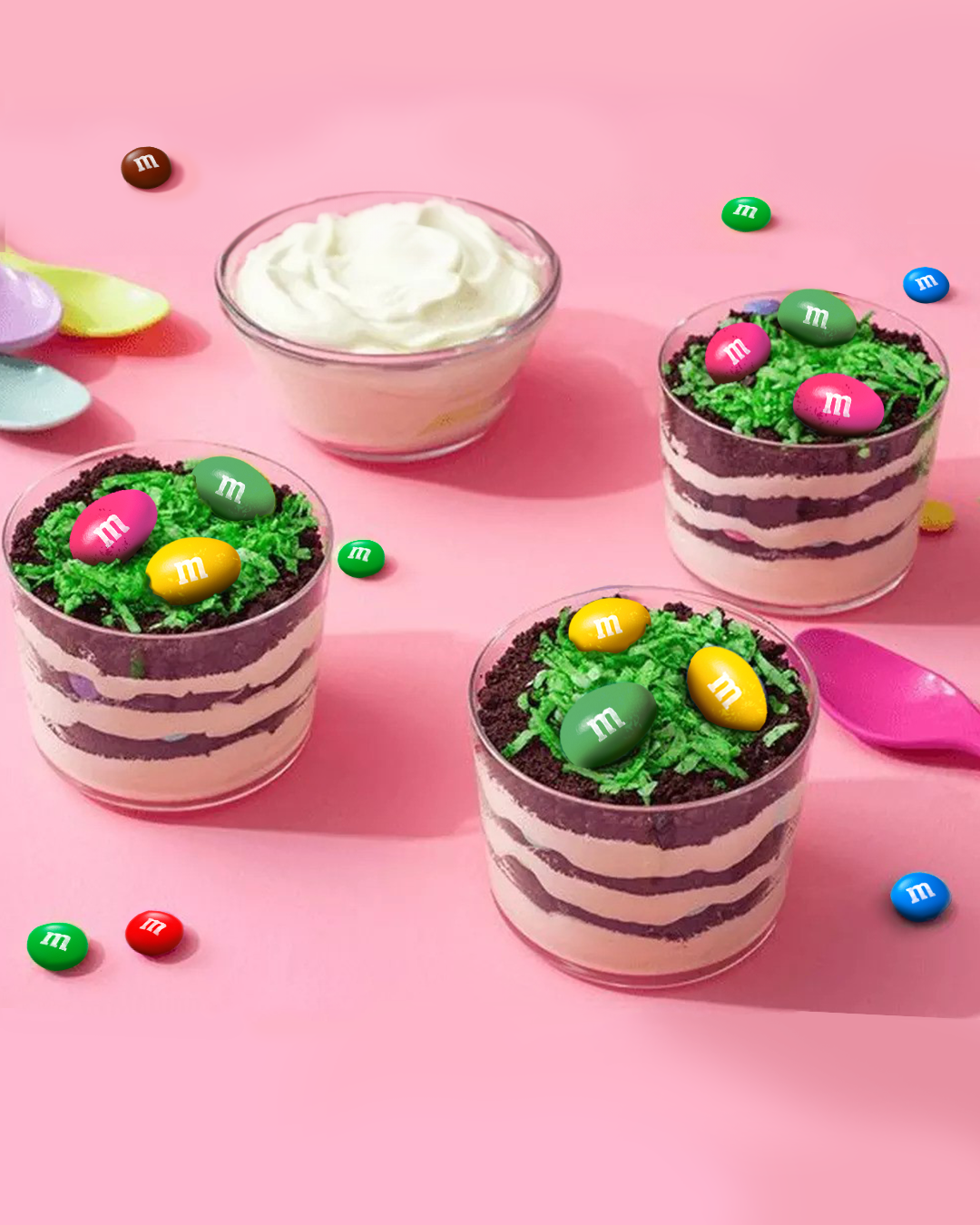 easter dirt cups